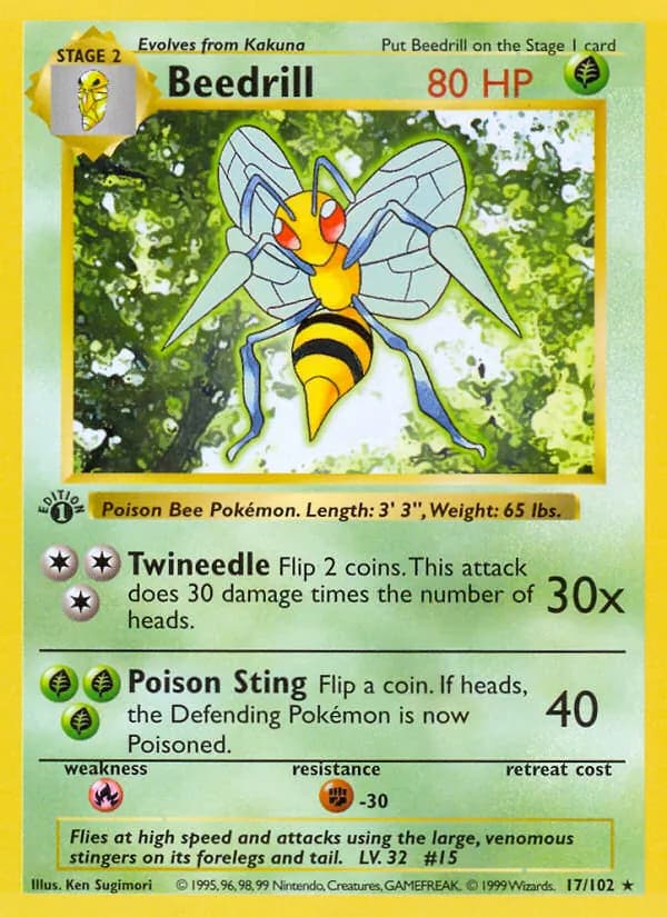 Beedrill — изображение карты