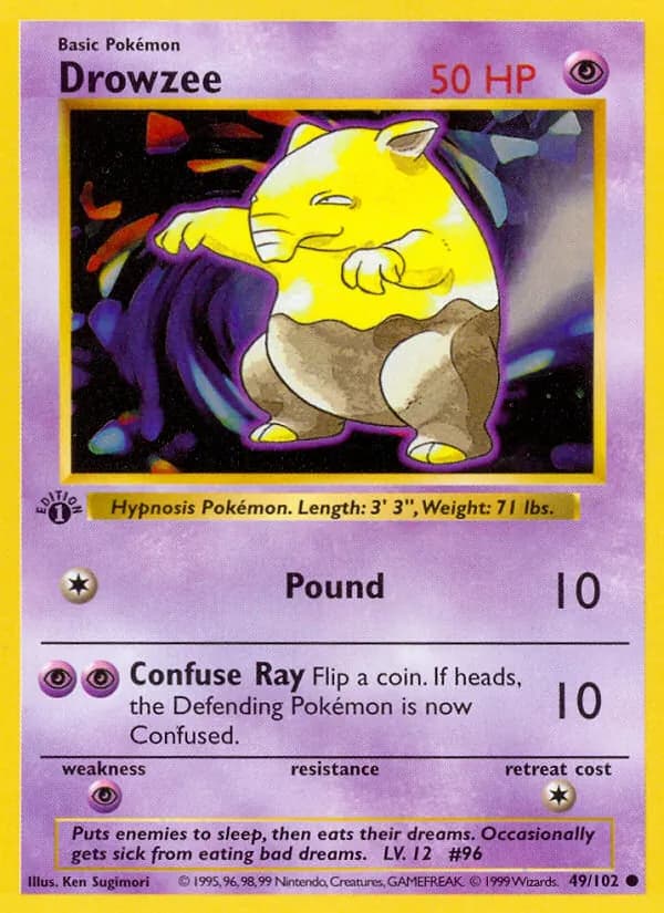 Drowzee — изображение карты