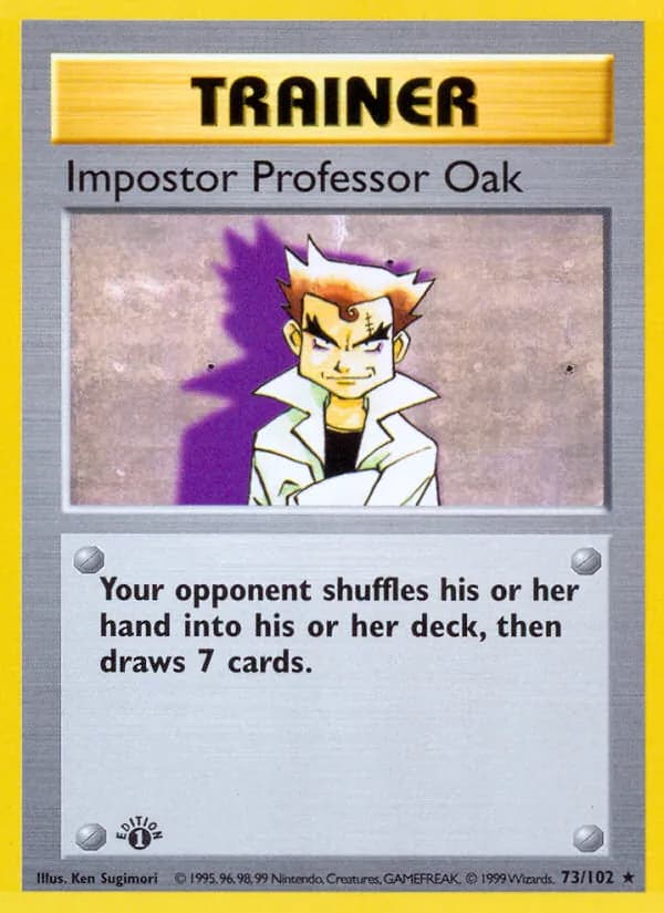 Impostor Professor Oak — изображение карты