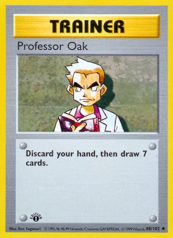 Professor Oak — изображение карты