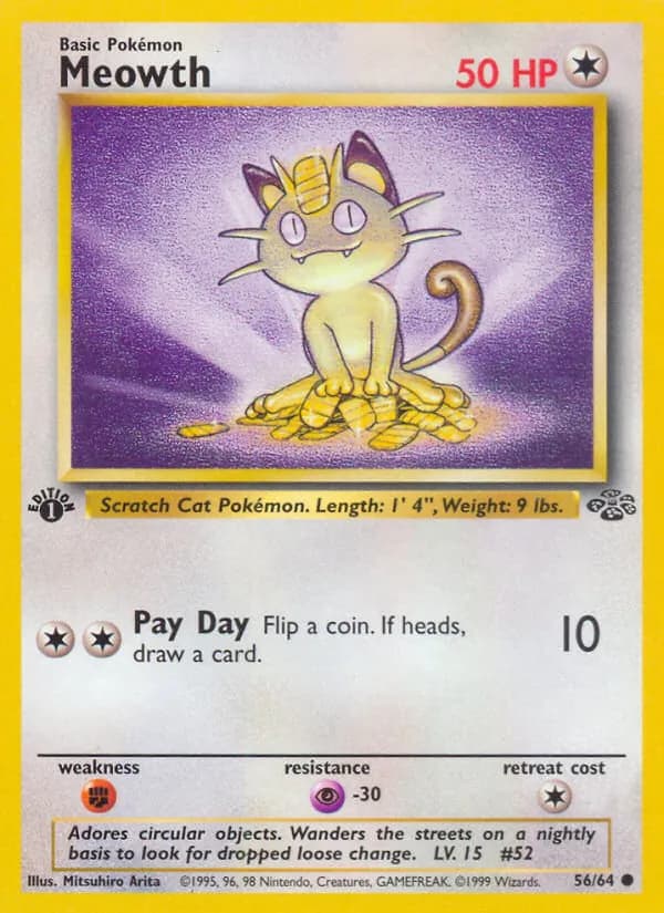 Meowth — изображение карты