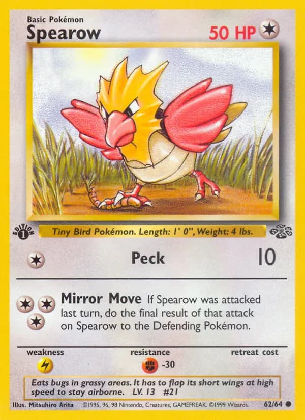 Spearow — изображение карты