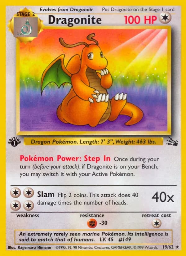 Dragonite — изображение карты