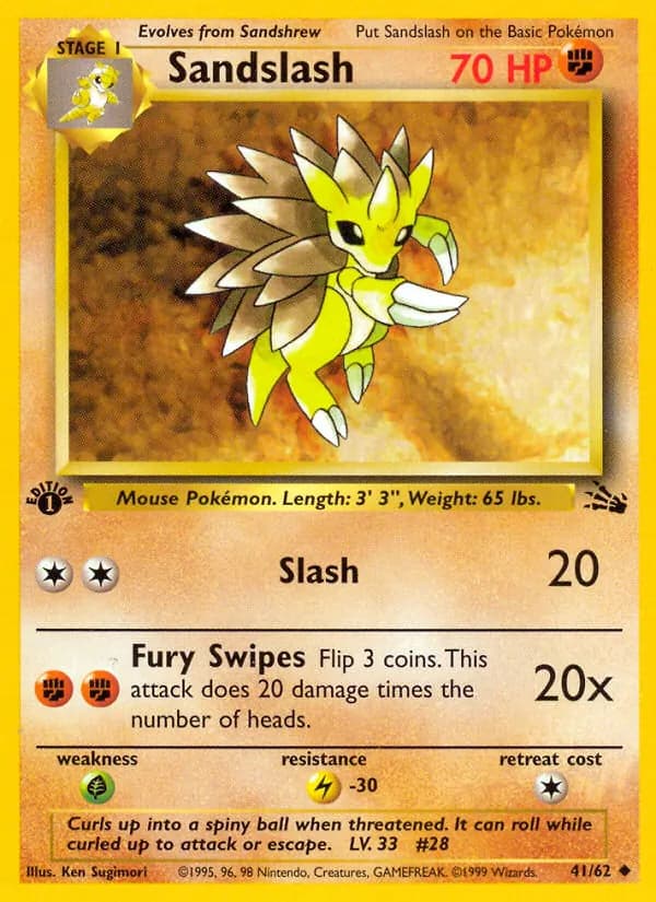 Sandslash — изображение карты