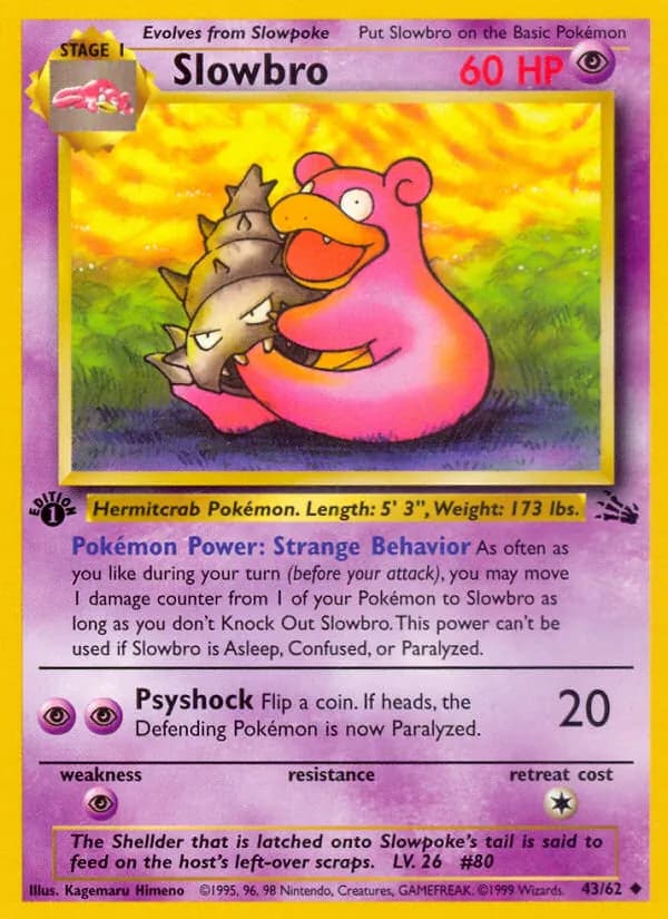 Slowbro — изображение карты