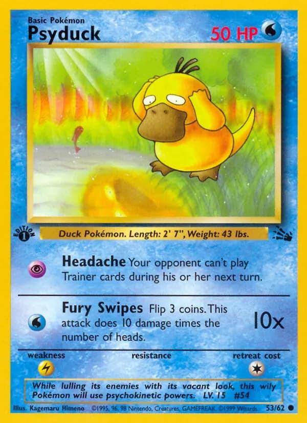 Psyduck — изображение карты