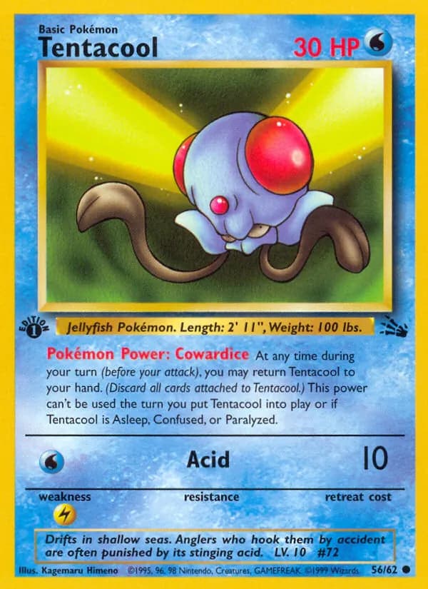 Tentacool — изображение карты