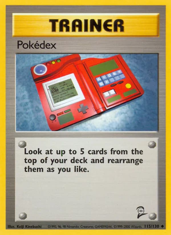 Pokédex — изображение карты