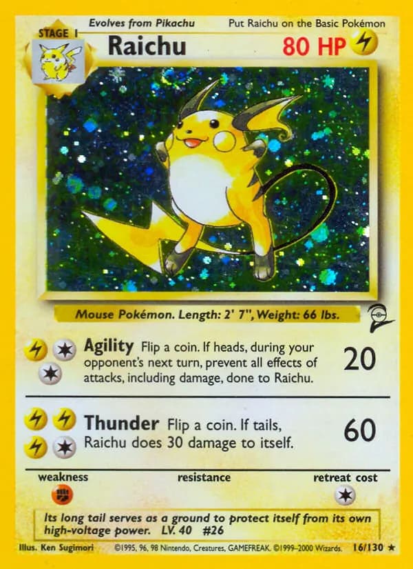 Raichu — изображение карты