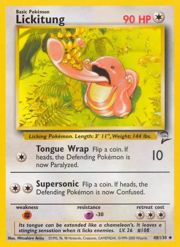 Lickitung — изображение карты