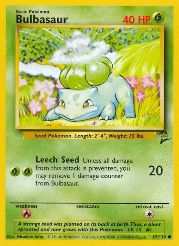 Bulbasaur — изображение карты