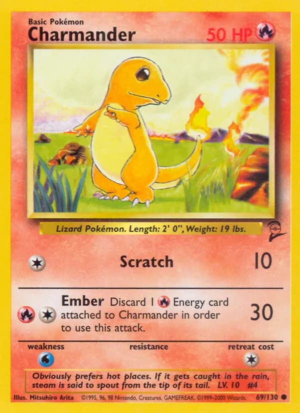 Charmander — изображение карты