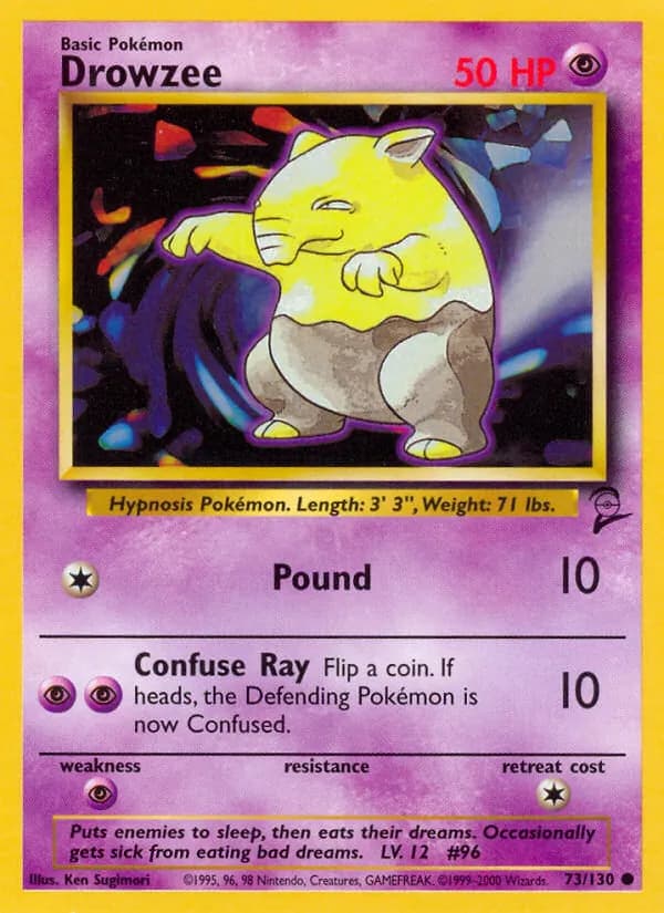 Drowzee — изображение карты