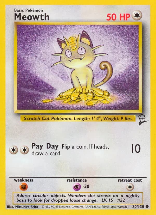 Meowth — изображение карты