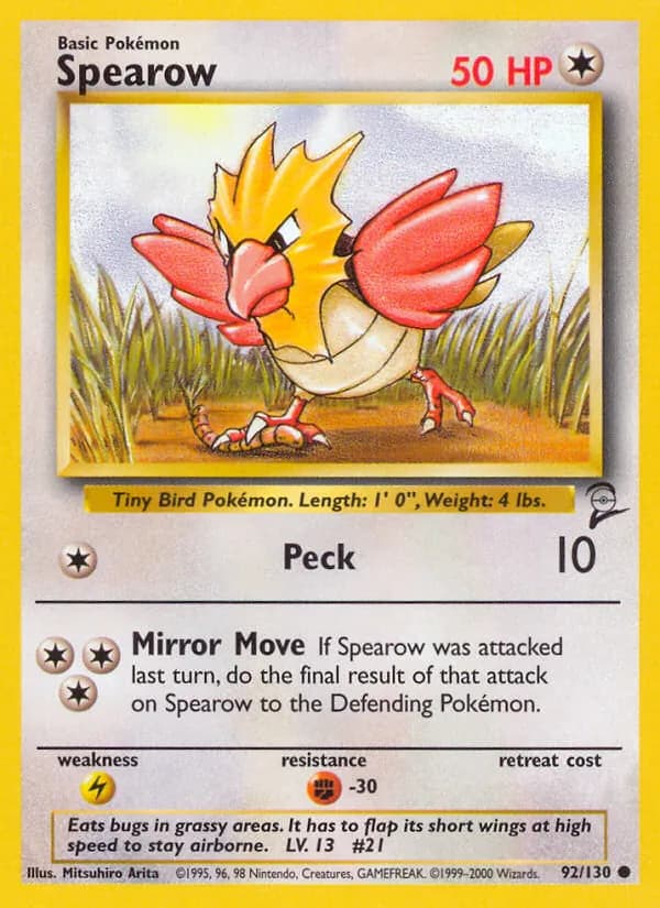 Spearow — изображение карты