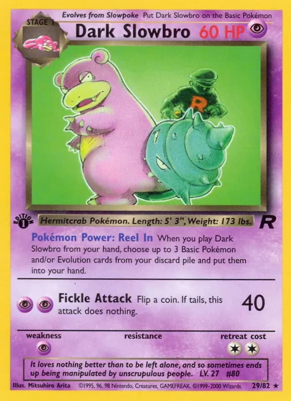 Dark Slowbro — изображение карты