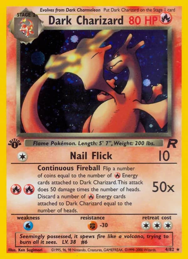 Dark Charizard — изображение карты