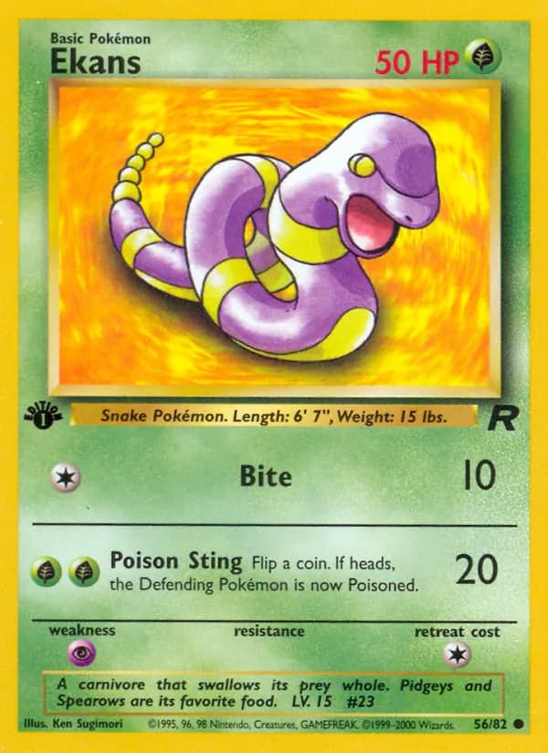 Ekans — изображение карты