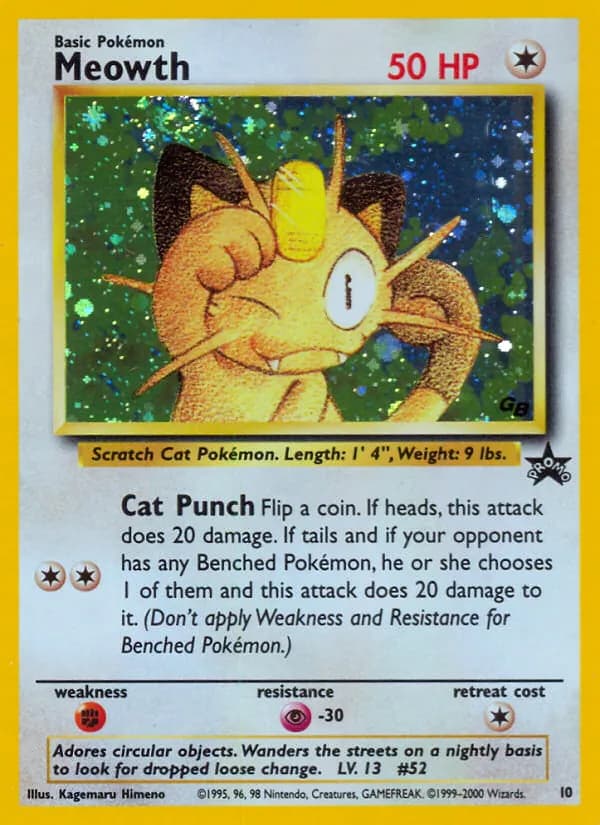 Meowth — изображение карты