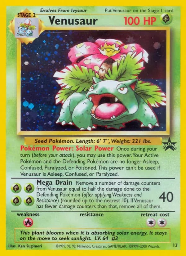Venusaur — изображение карты