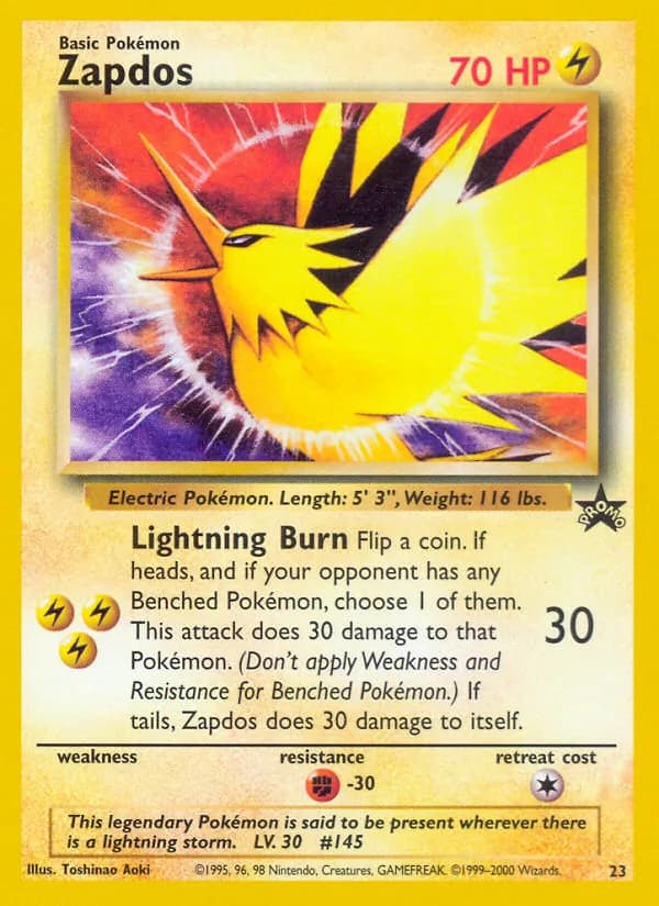 Zapdos — изображение карты