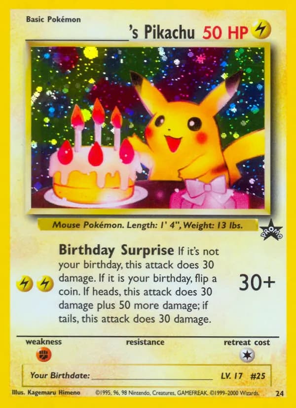 ___________'s Pikachu — изображение карты