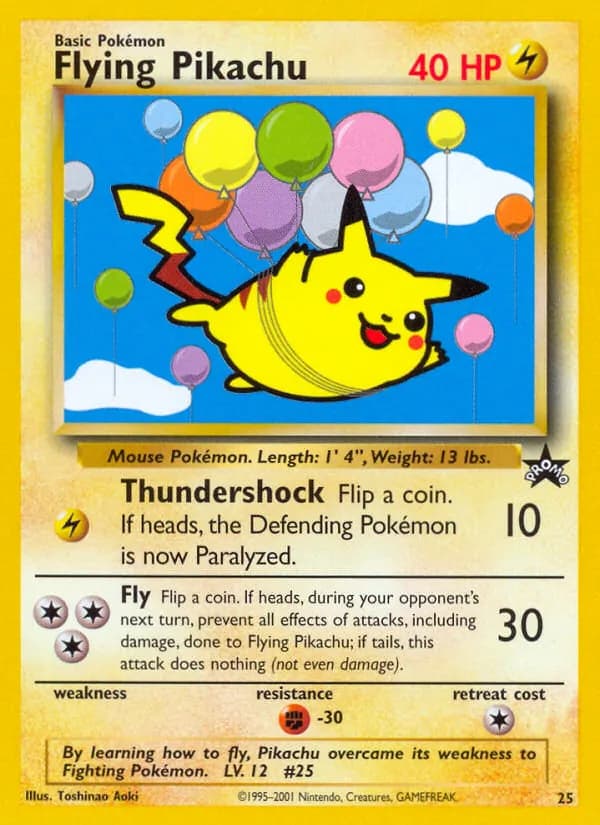 Flying Pikachu — изображение карты