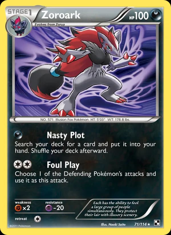 Zoroark — изображение карты