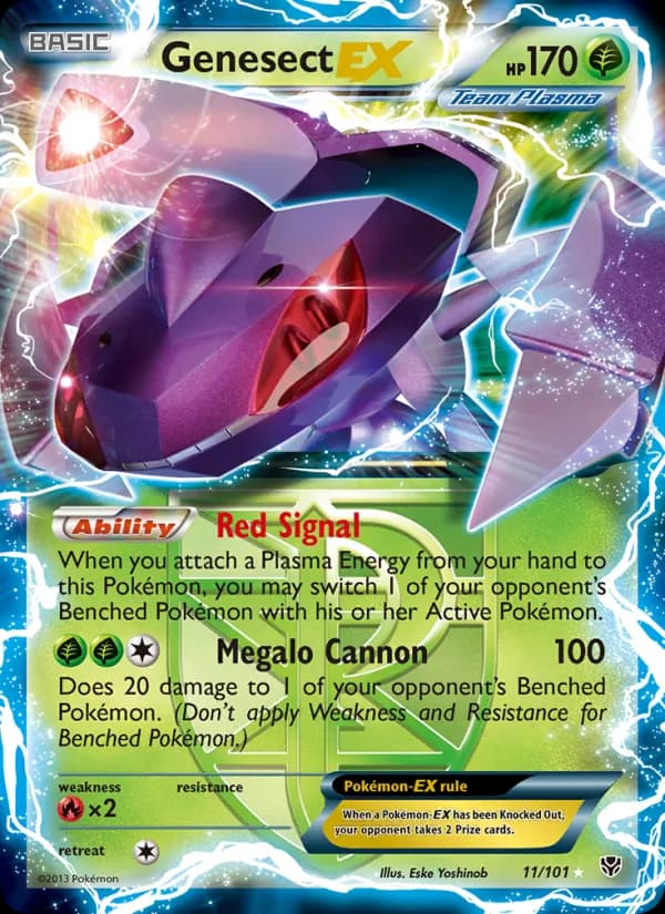 Genesect-EX — изображение карты