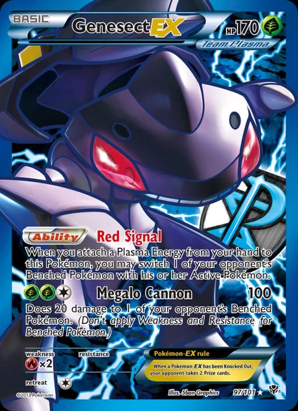 Genesect-EX — изображение карты