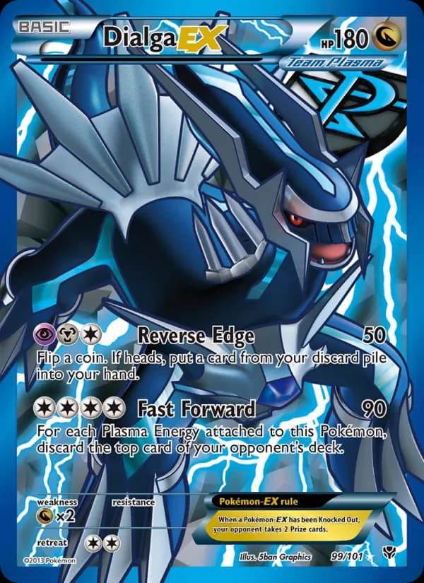 Dialga-EX — изображение карты