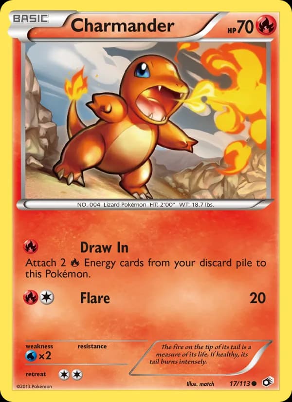 Charmander — изображение карты
