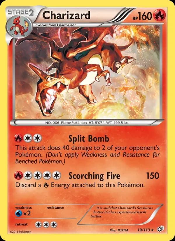 Charizard — изображение карты