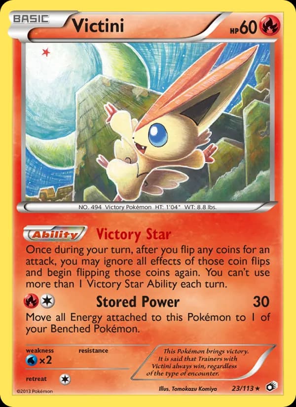 Victini — изображение карты