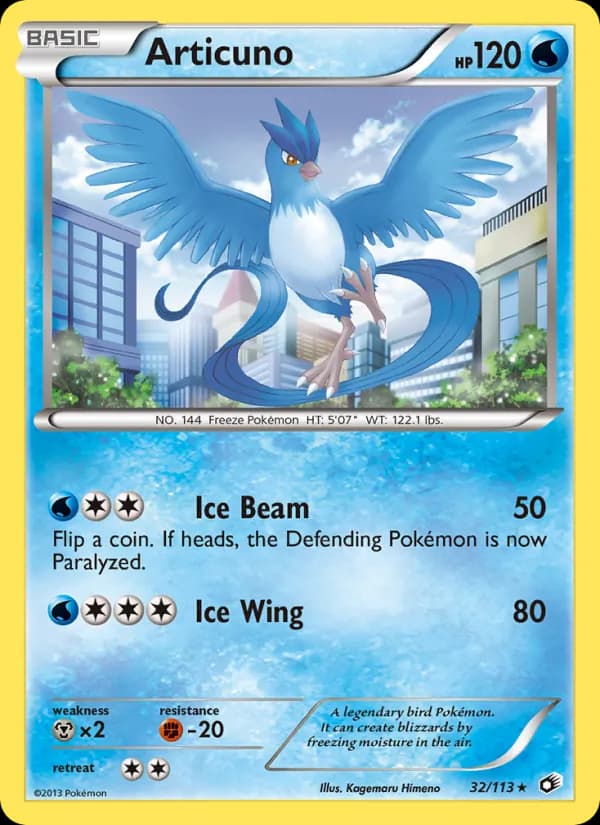 Articuno — изображение карты