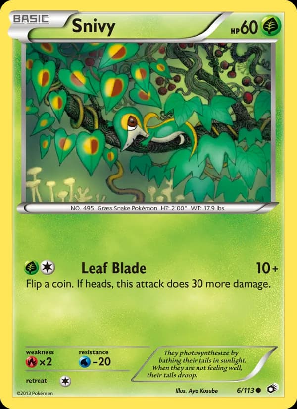 Snivy — изображение карты