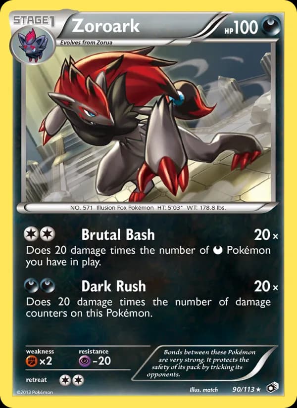 Zoroark — изображение карты