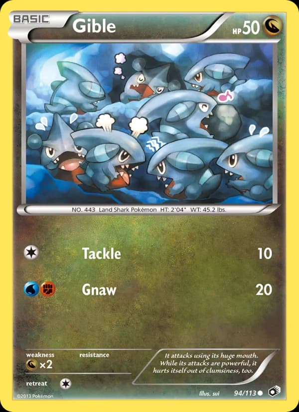 Gible — изображение карты