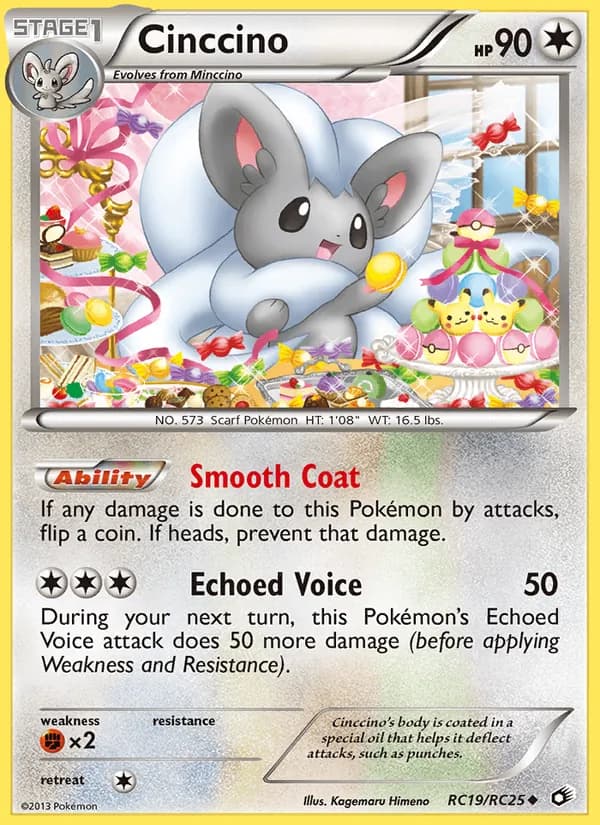Cinccino — изображение карты