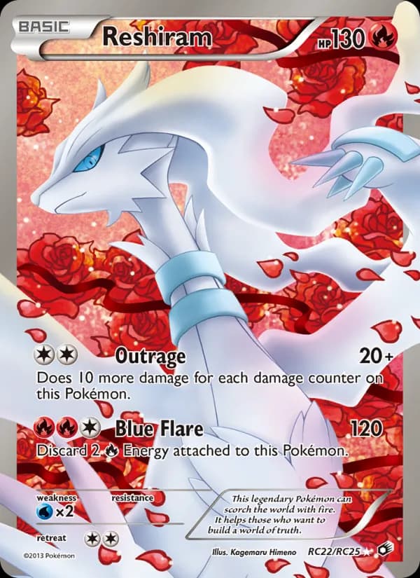 Reshiram — изображение карты
