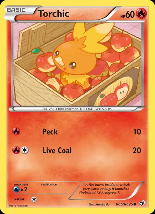 Torchic — изображение карты
