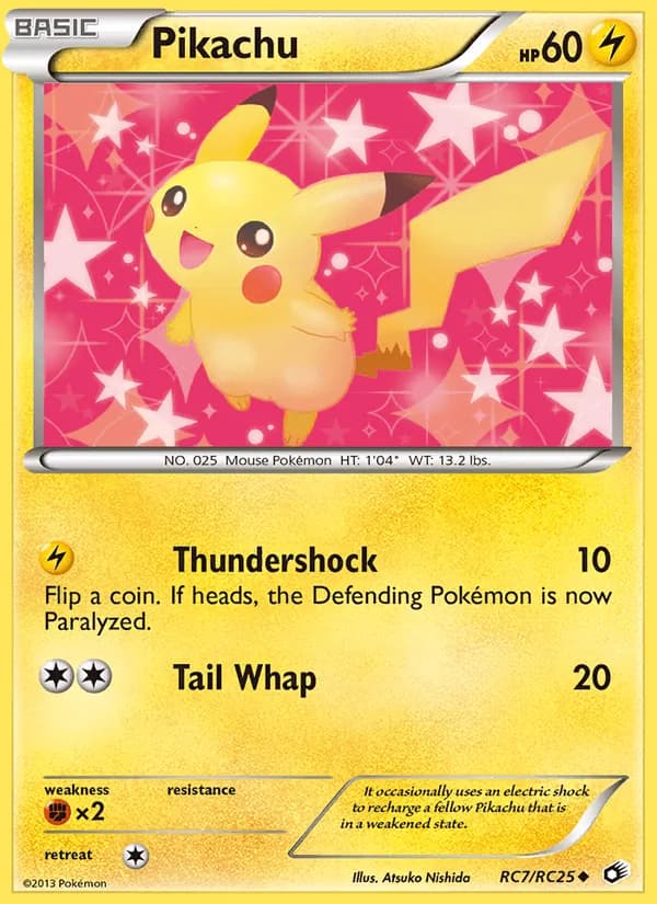 Pikachu — изображение карты