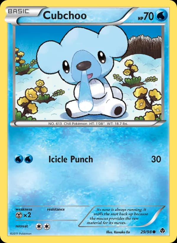 Cubchoo — изображение карты