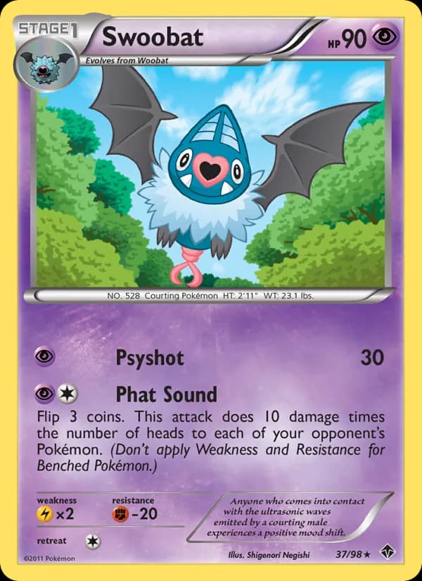 Swoobat — изображение карты