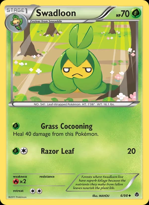 Swadloon — изображение карты