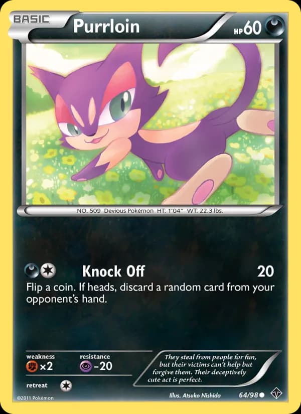 Purrloin — изображение карты