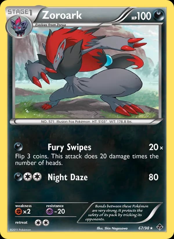 Zoroark — изображение карты
