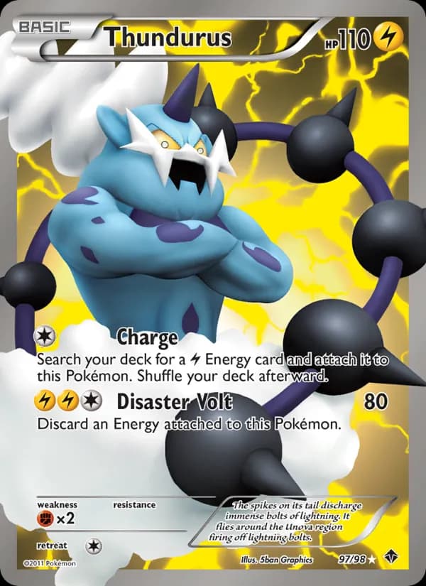 Thundurus — изображение карты