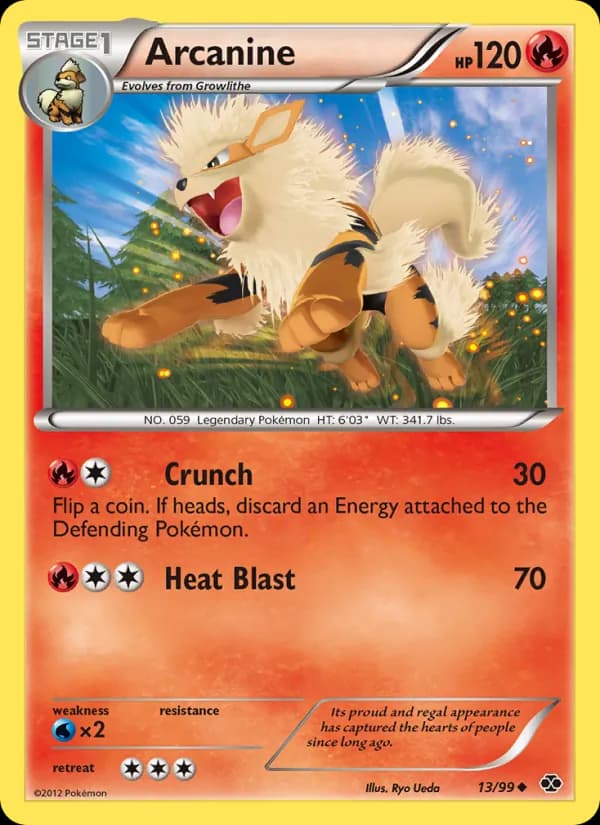 Arcanine — изображение карты