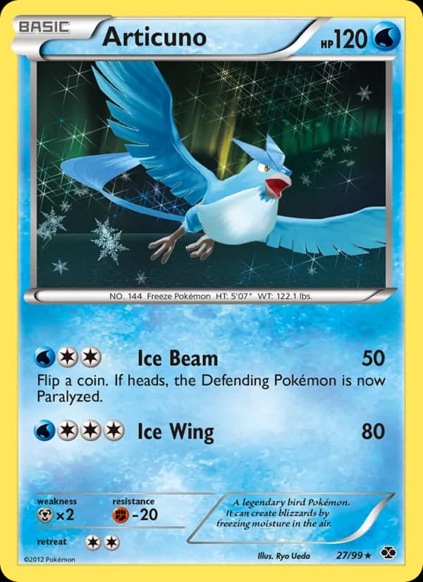 Articuno — изображение карты